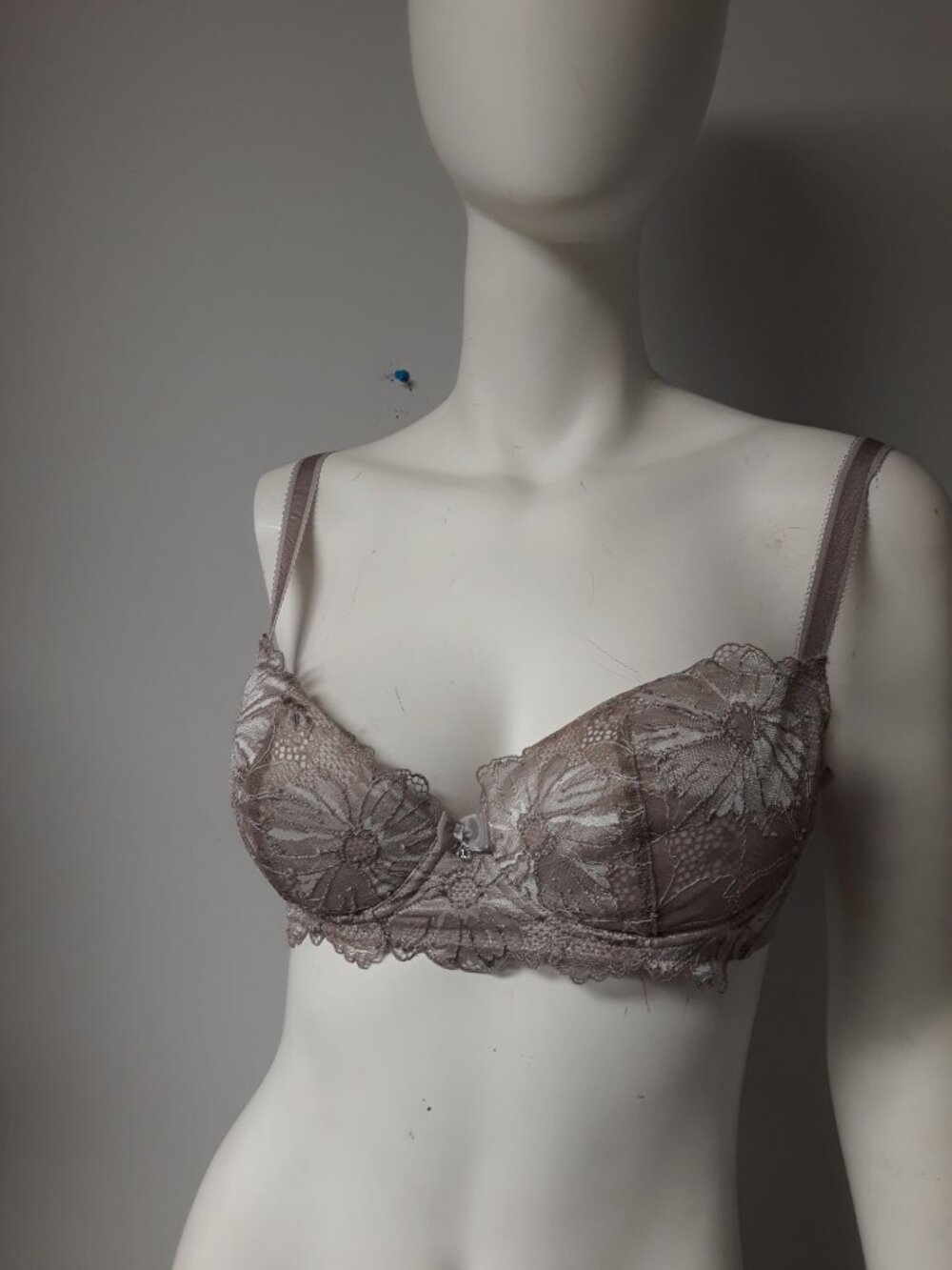 Bradelis Erica Bra Grey Size 32 B NEW WITH TAGS Tags !